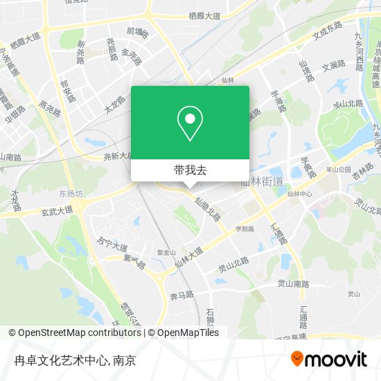 冉卓文化艺术中心地图