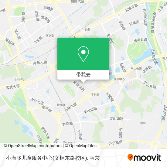 小海豚儿童服务中心(文枢东路校区)地图