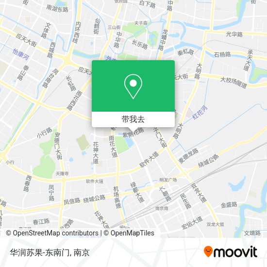 华润苏果-东南门地图