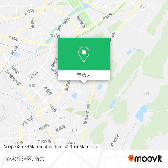 众彩生活区地图