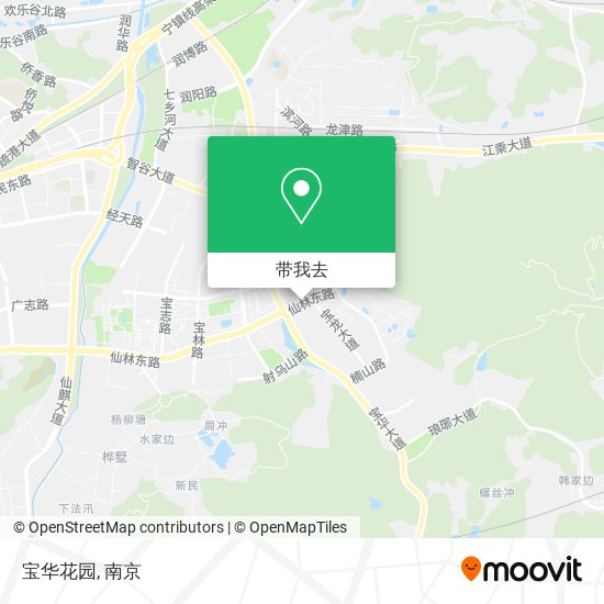 宝华花园地图