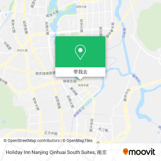 Holiday Inn Nanjing Qinhuai South Suites地图