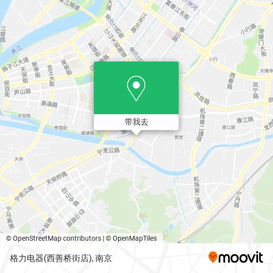 格力电器(西善桥街店)地图