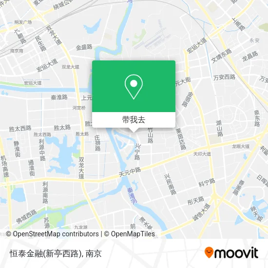 恒泰金融(新亭西路)地图