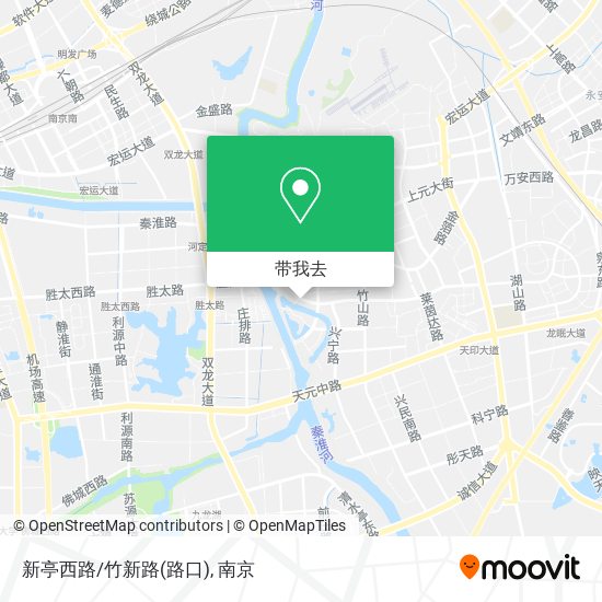 新亭西路/竹新路(路口)地图