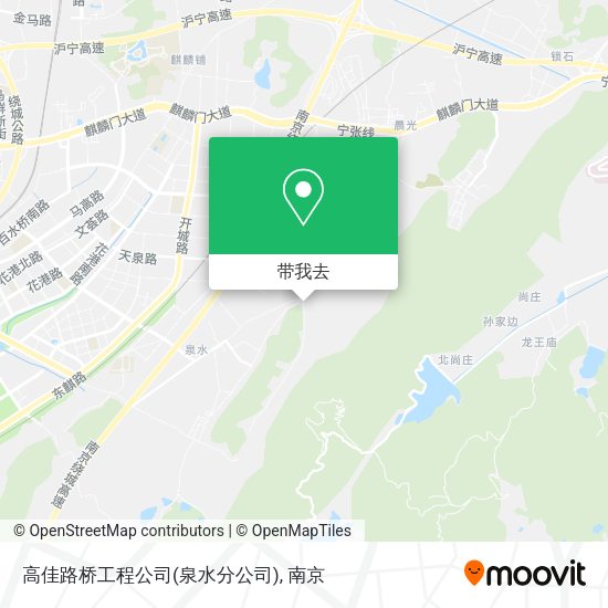 高佳路桥工程公司(泉水分公司)地图