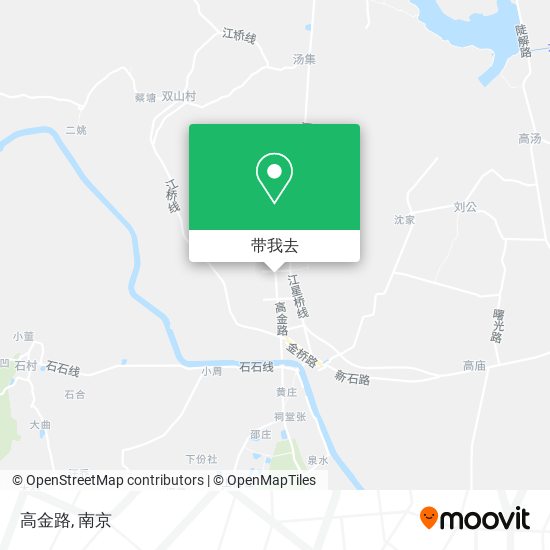 高金路地图