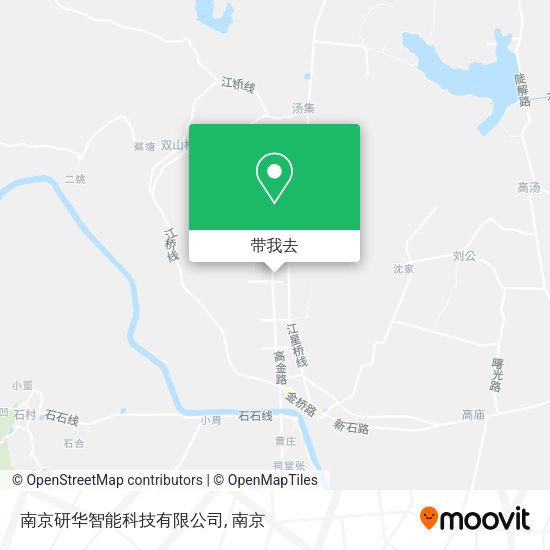 南京研华智能科技有限公司地图