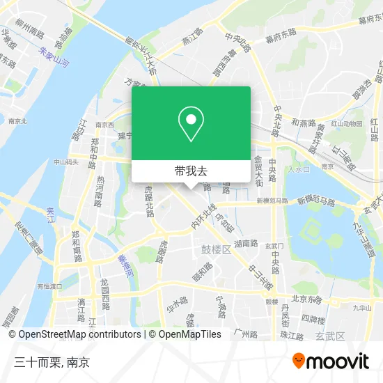 三十而栗地图