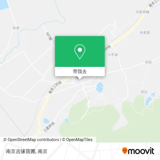 南京吉缘苗圃地图