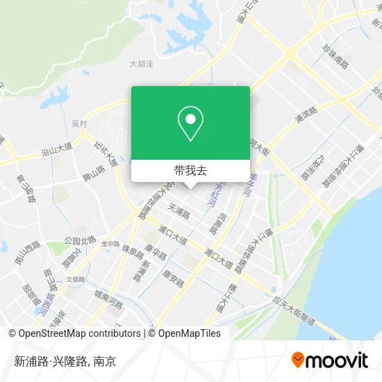 新浦路·兴隆路地图