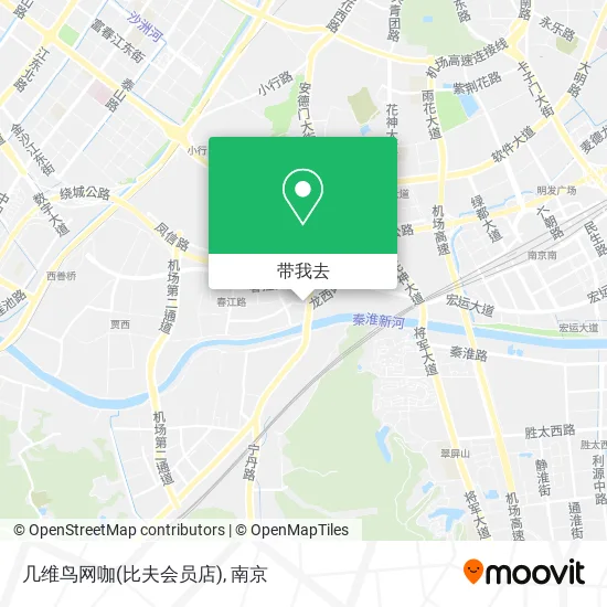 几维鸟网咖(比夫会员店)地图
