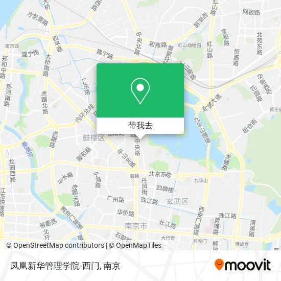 凤凰新华管理学院-西门地图