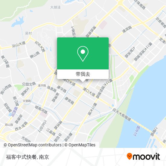 福客中式快餐地图