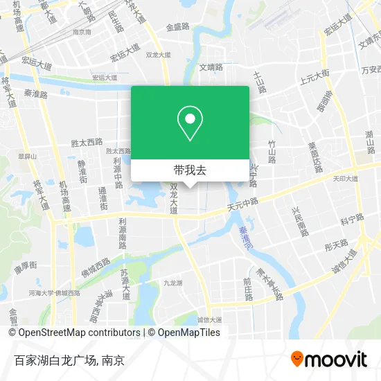 百家湖白龙广场地图