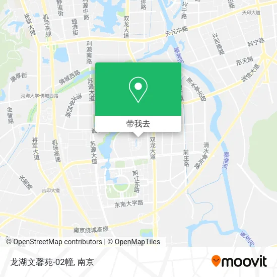 龙湖文馨苑-02幢地图