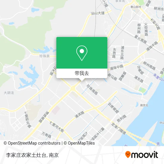 李家庄农家土灶台地图