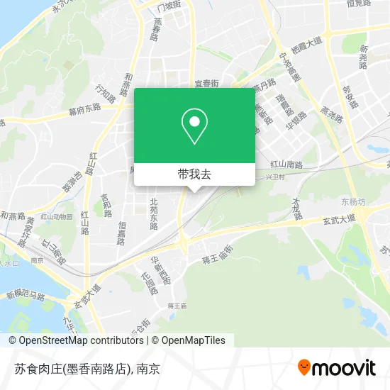 苏食肉庄(墨香南路店)地图