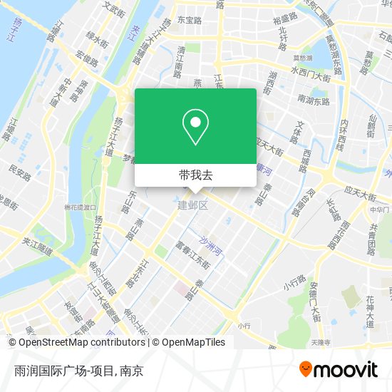 雨润国际广场-项目地图