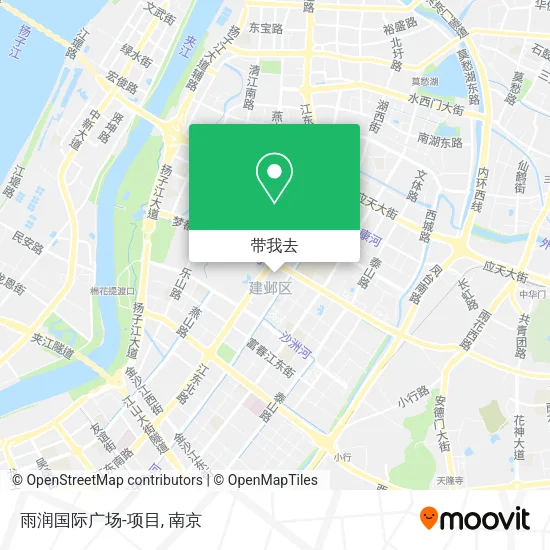 雨润国际广场-项目地图