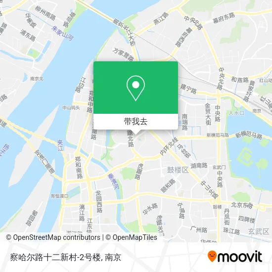 察哈尔路十二新村-2号楼地图