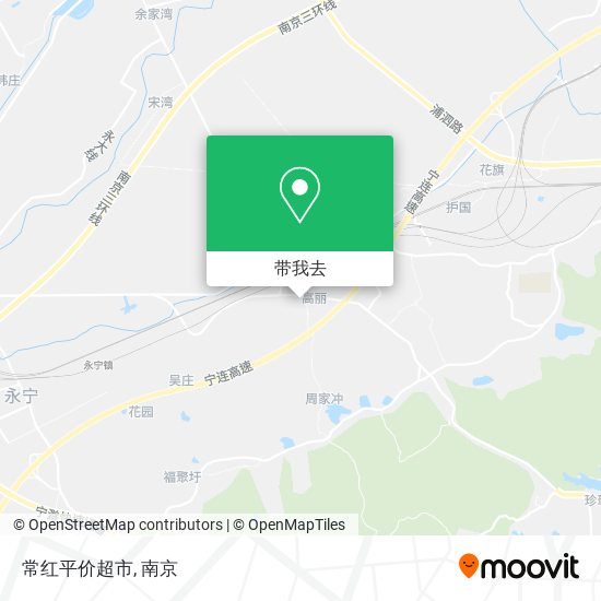 常红平价超市地图