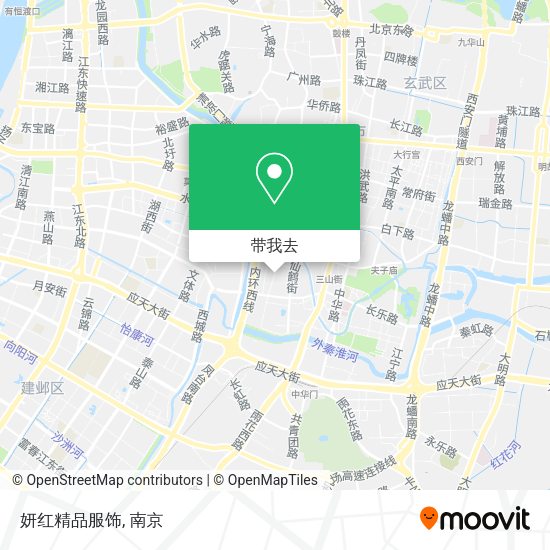 妍红精品服饰地图