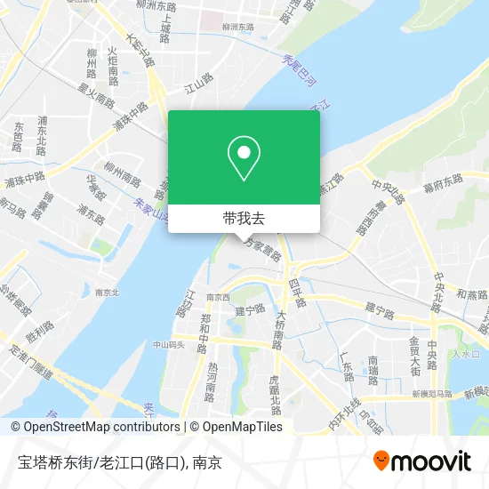 宝塔桥东街/老江口(路口)地图