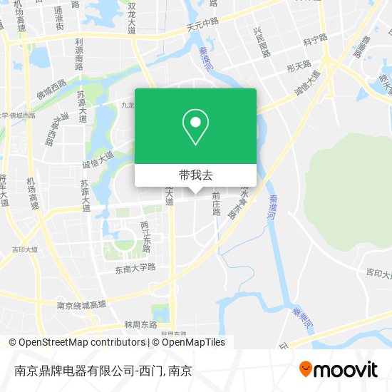 南京鼎牌电器有限公司-西门地图