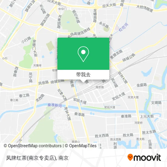 凤牌红茶(南京专卖店)地图