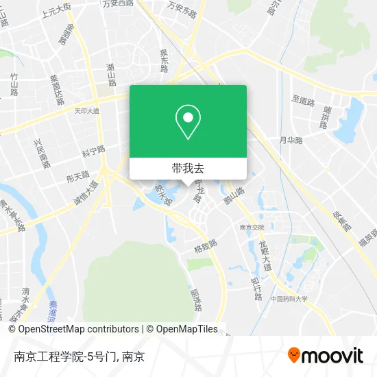 南京工程学院-5号门地图