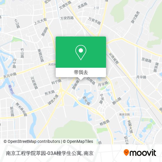 南京工程学院萃园-03A幢学生公寓地图