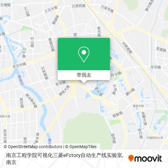 南京工程学院可视化三菱eFctory自动生产线实验室地图