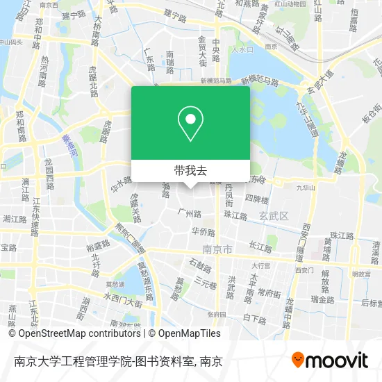 南京大学工程管理学院-图书资料室地图