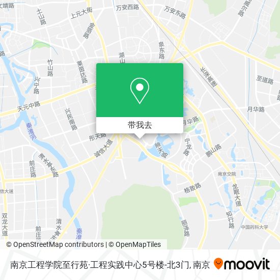 南京工程学院至行苑·工程实践中心5号楼-北3门地图