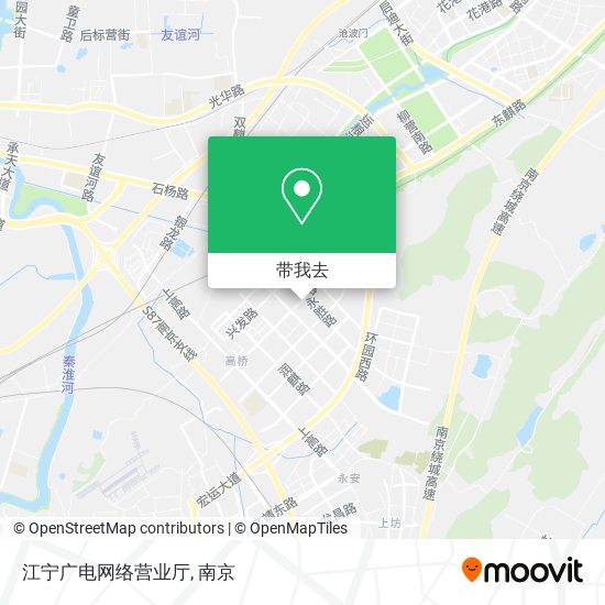 江宁广电网络营业厅地图