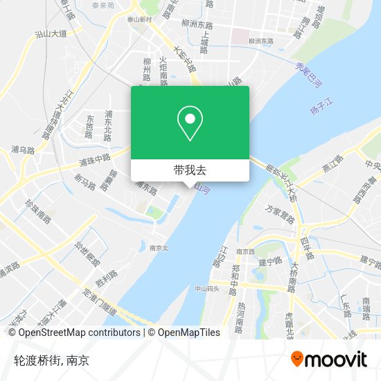 轮渡桥街地图