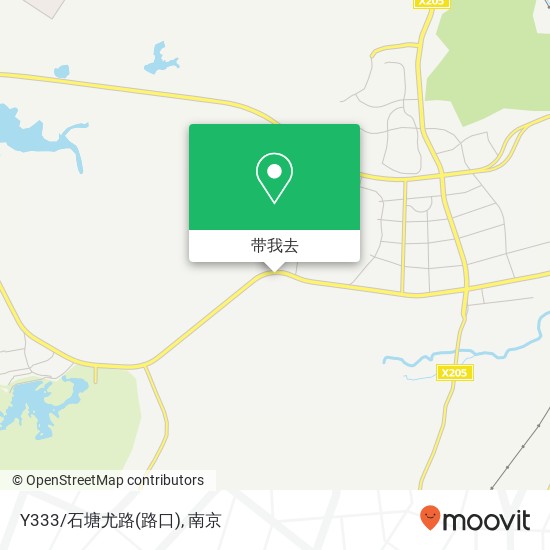 Y333/石塘尤路(路口)地图