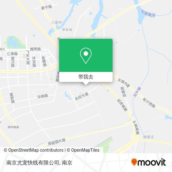 南京尤宠快线有限公司地图