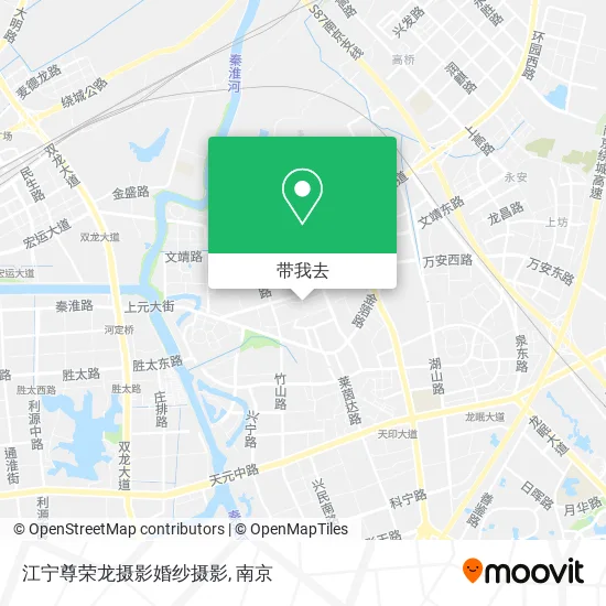 江宁尊荣龙摄影婚纱摄影地图