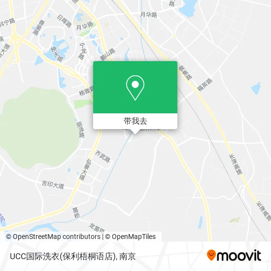 UCC国际洗衣(保利梧桐语店)地图