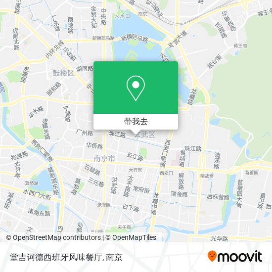 堂吉诃德西班牙风味餐厅地图