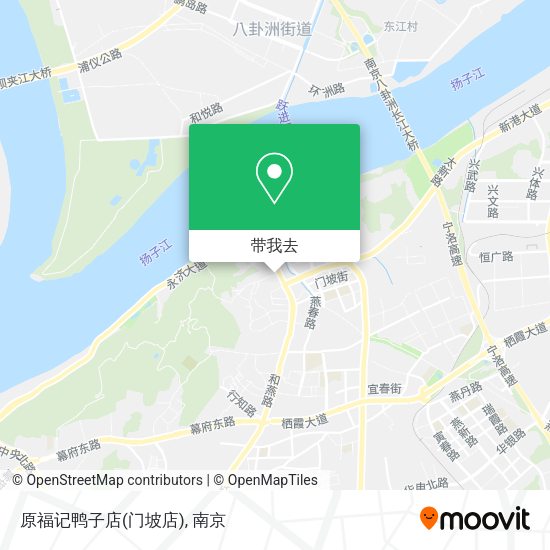 原福记鸭子店(门坡店)地图