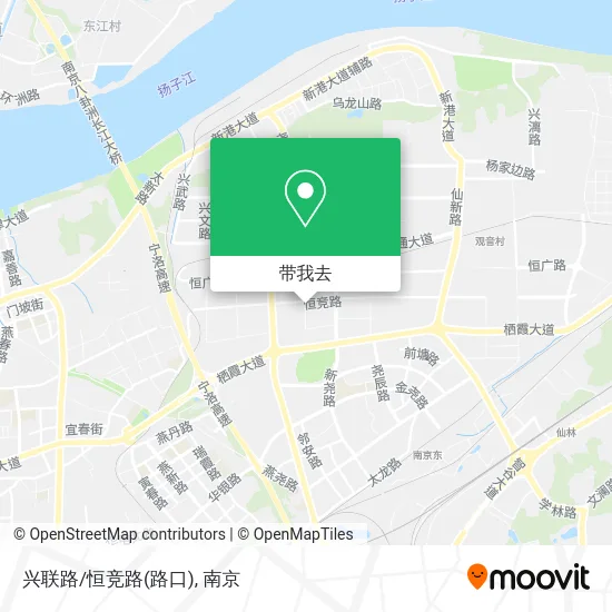 兴联路/恒竞路(路口)地图