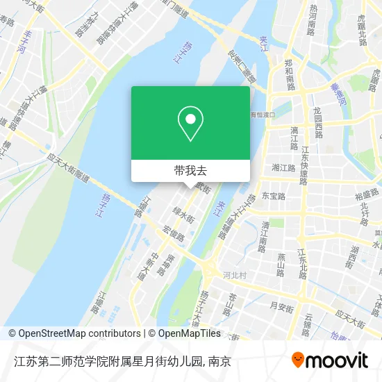 江苏第二师范学院附属星月街幼儿园地图