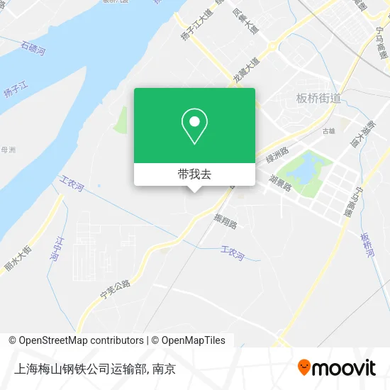 上海梅山钢铁公司运输部地图