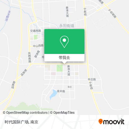 时代国际广场地图