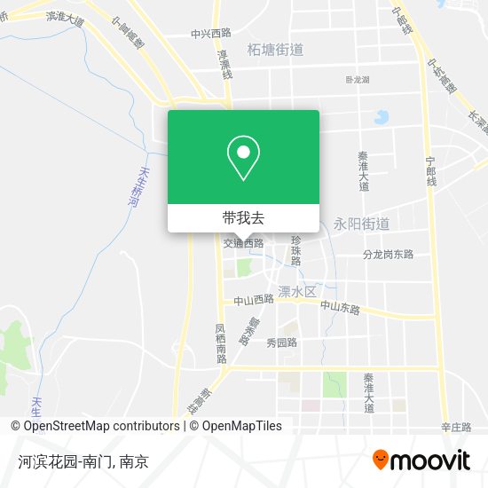 河滨花园-南门地图