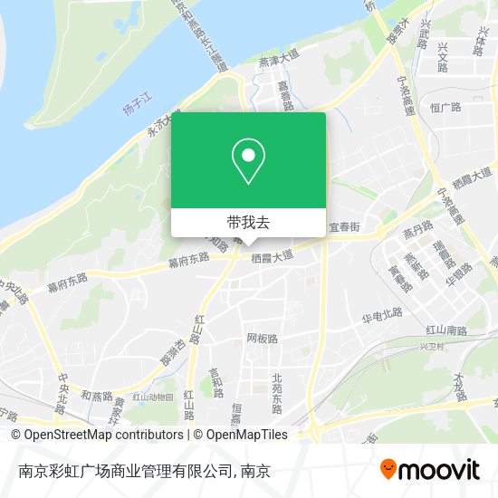 南京彩虹广场商业管理有限公司地图