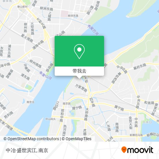 中冶·盛世滨江地图